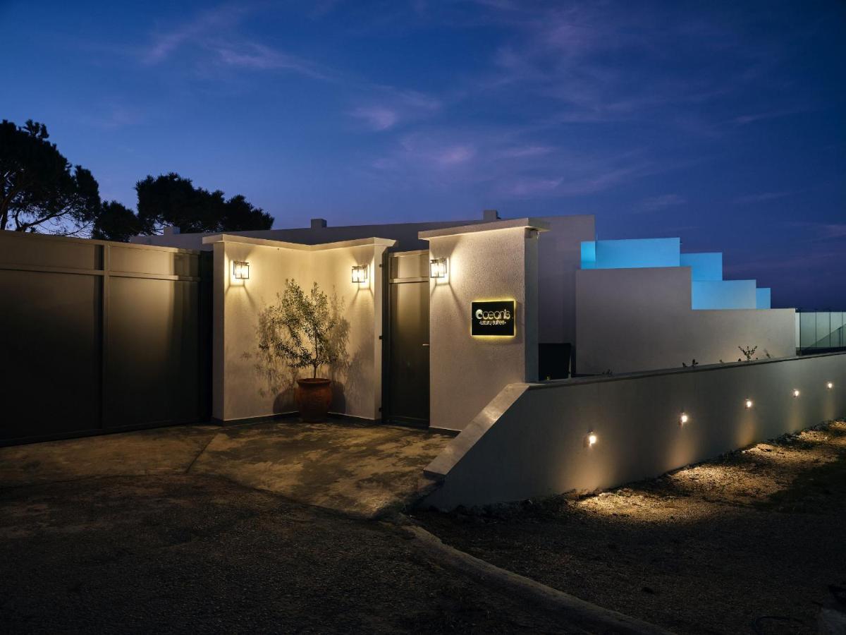 Oceanis Suites With Private Heated Pools And Sea View, By Zantewize 基普塞利 外观 照片